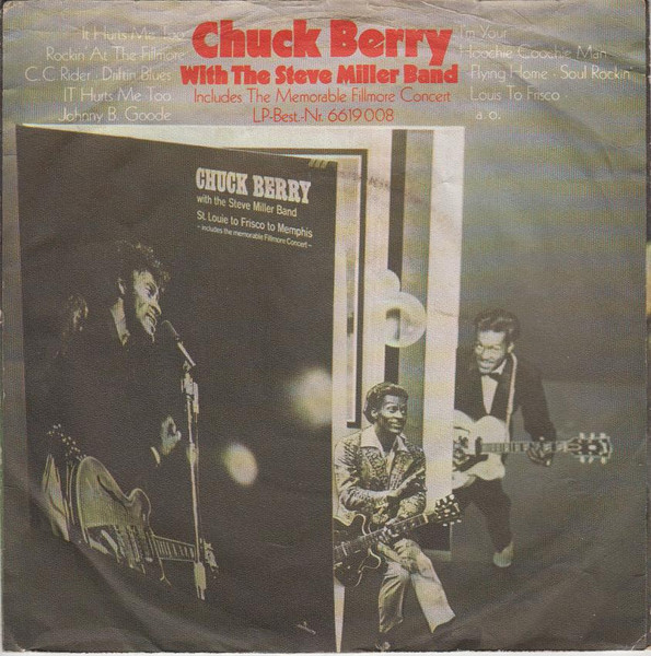 Cover zu Chuck Berry - Misery | 1972 | Vinyl | Rock, Latin, Funk / Soul, Blues | Germany Schallplatten Ankauf