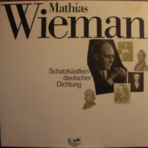 Bild Mathias Wieman – Schatzkästlein Deutscher Dichtung | Vinyl, LP, Reissue, Compilation | Non-Music, Classical | Germany Schallplatten Ankauf