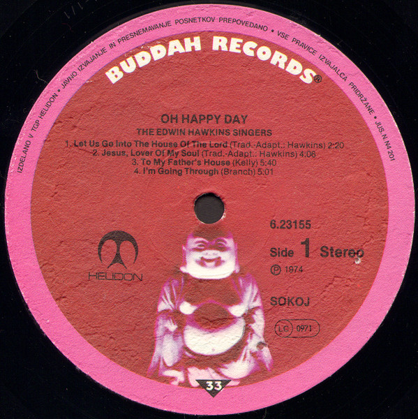 Cover zu Edwin Hawkins Singers - Oh, Happy Day | Vinyl | Funk / Soul | Yugoslavia Schallplatten Ankauf