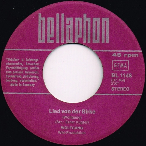 Cover zu Wolfgang Hofer - Abraham | 1971 | Vinyl | Pop | Germany