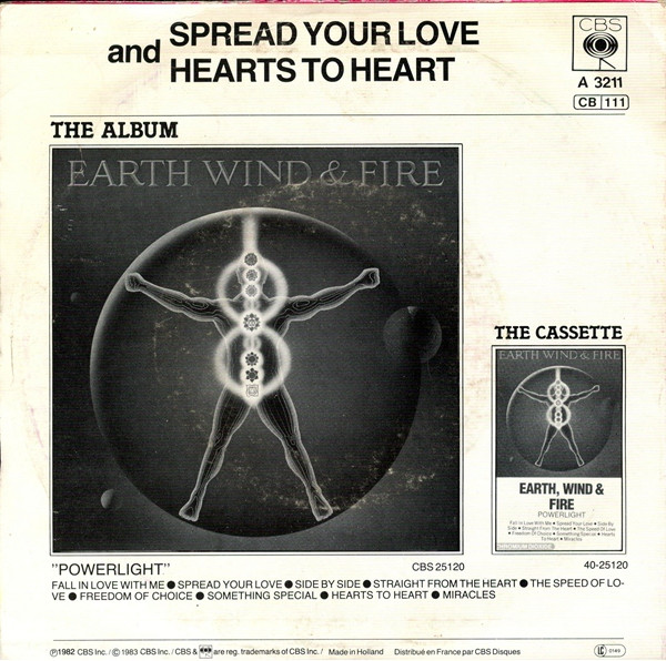 Cover zu Earth, Wind & Fire - Spread Your Love | 1983 | Vinyl | Funk / Soul | Europe