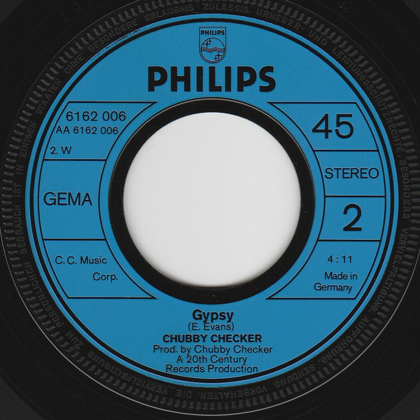 Cover zu Chubby Checker - Reggae My Way / Gypsy | 1973 | Vinyl | Funk / Soul | Germany