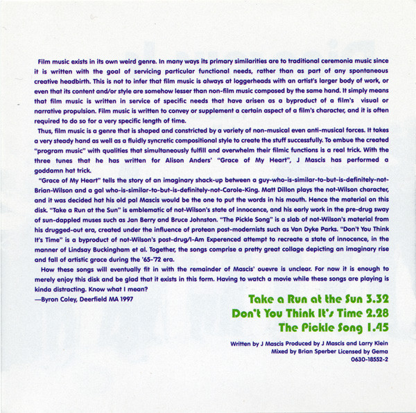 Cover zu Dinosaur Jr. - Hand It Over | 1997 | Vinyl | Rock | Europe