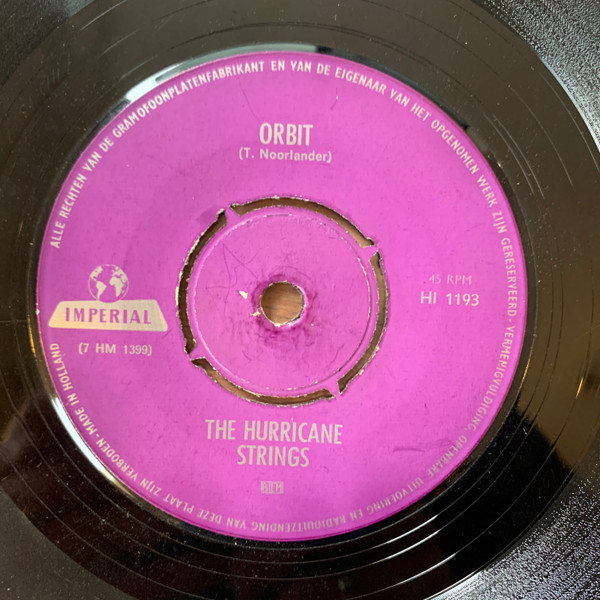 Cover zu The Hurricane Strings - Space Flight | 1963 | Vinyl | Rock | Netherlands Schallplatten Ankauf