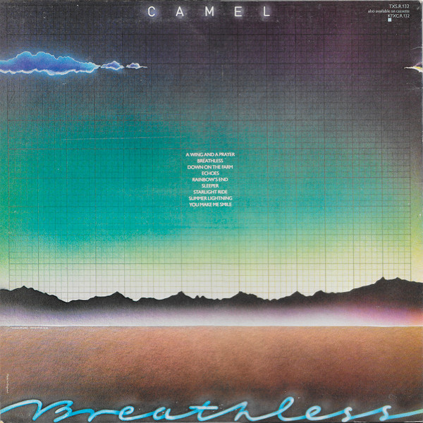 Cover zu Camel - Breathless | 1978 | Vinyl, LP, Album, Stereo | Rock | UK