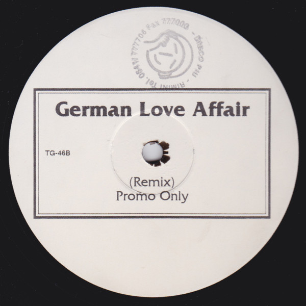 Cover zu Diana Ross / Towa Tei - Take Me To Baltimore / German Love Affair | 1995 | Vinyl | Electronic Schallplatten Ankauf