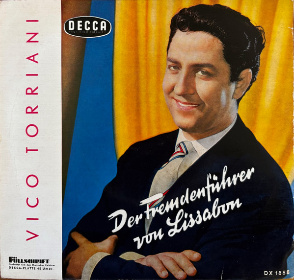 Cover zu Vico Torriani - Der Fremdenführer Von Lissabon | 1956 | Vinyl | Pop | Germany Schallplatten Ankauf