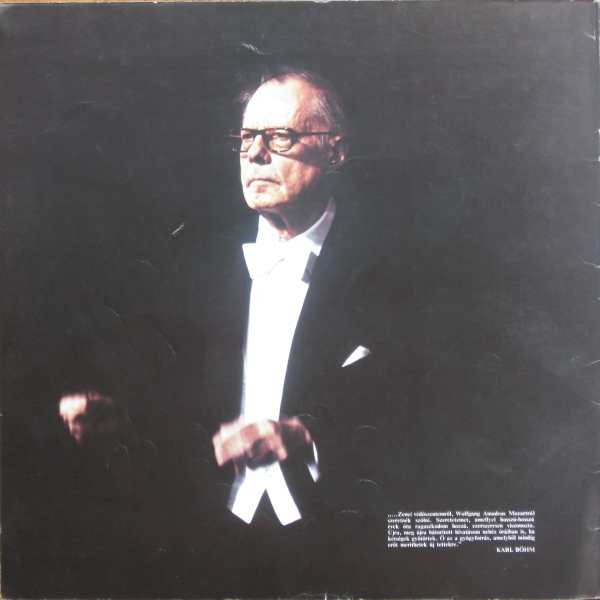 Cover zu Wolfgang Amadeus Mozart / Karl Böhm - A Varázsfuvola | 1981 | Vinyl | Classical | Hungary