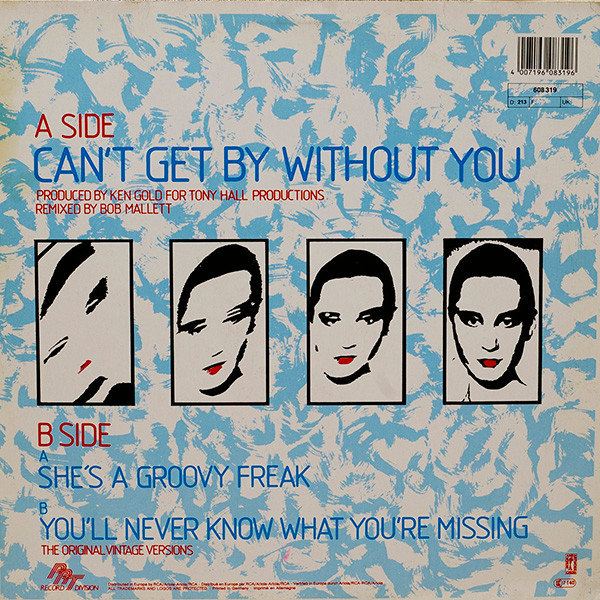 Cover zu The Real Thing - Can't Get By Without You (The Decade Remix II) | 1986 | Vinyl | Funk / Soul | Germany Schallplatten Ankauf