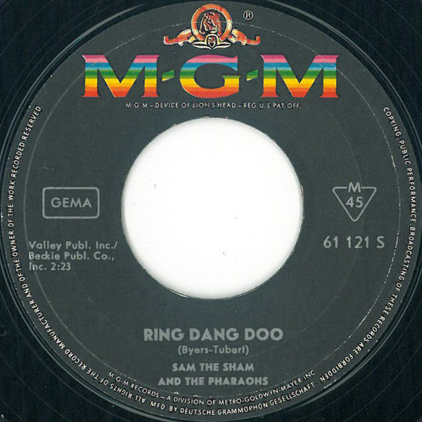 Cover zu Sam The Sham & The Pharaohs - Ring Dang Doo | 1965 | Vinyl | Rock | Germany Schallplatten Ankauf