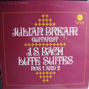 Bild Julian Bream, Johann Sebastian Bach – J. S. Bach Lute Suites Nos. 1 And 2 | Vinyl, LP, Album, Stereo | Classical | Germany Schallplatten Ankauf