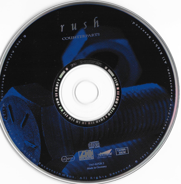 Cover zu Rush - Counterparts | CD, Album, Reissue | Rock | Germany