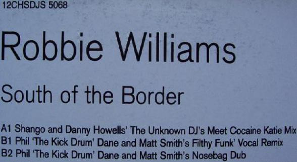 Cover zu Robbie Williams - South Of The Border | 1997 | Vinyl | Electronic | UK