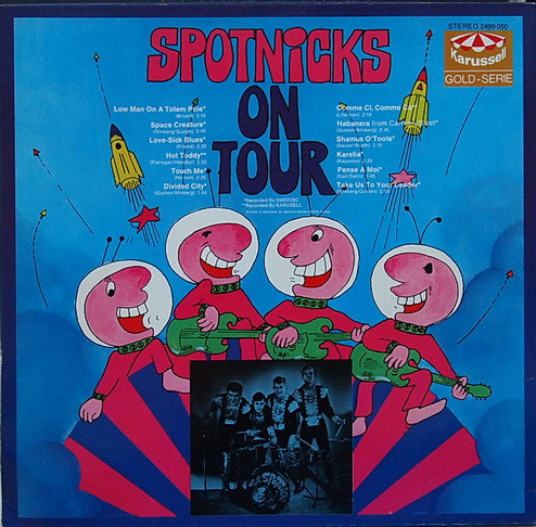 Cover zu The Spotnicks - Spotnicks On Tour | 1972 | Vinyl | Rock, Pop | Germany Schallplatten Ankauf