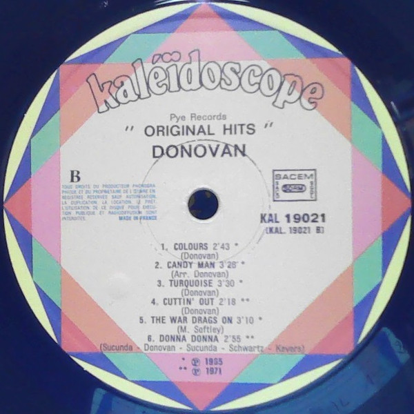Cover zu Donovan - Original Hits | Vinyl | Rock | France