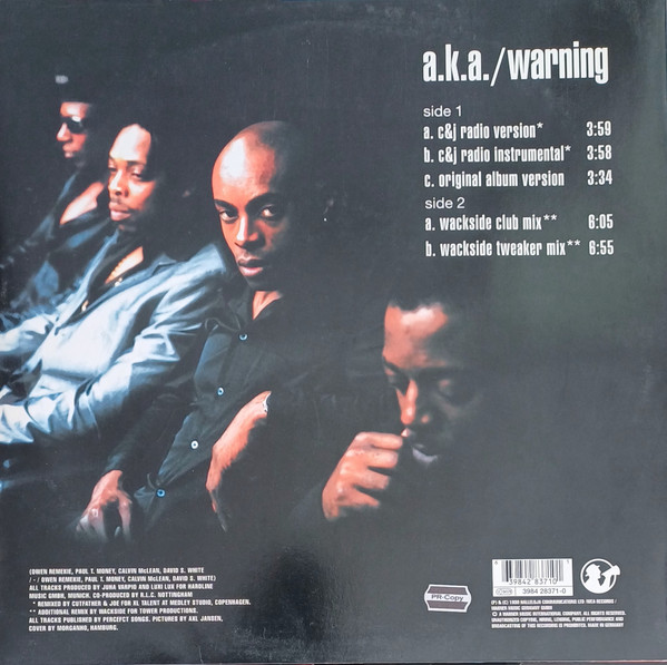 Cover zu A.K.A. - Warning | 1999 | Vinyl | Hip Hop | Germany Schallplatten Ankauf