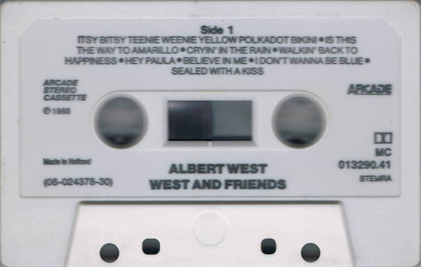 Cover zu Albert West - West & Friends | 1988 | Vinyl | Electronic, Pop | Netherlands