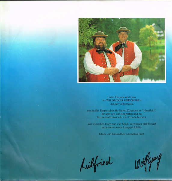 Cover zu Die Wildecker Herzbuben - Zwei Kerle Wie Wir | 1991 | Vinyl | Pop | Germany