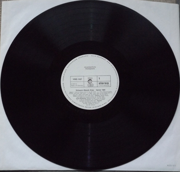 Cover zu Various - Schwann Klassik-Kreis Herbst 1981 | 1981 | Vinyl | Classical | Germany