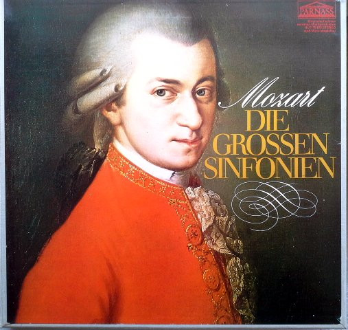 Cover zu Wolfgang Amadeus Mozart - Camerata Academica Salzburg, Bernhard Paumgartner - Die Grossen Sinfonien | 1969 | Vinyl | Classical | Germany