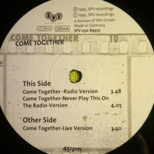 Bild Big Light – Come Together | 1995 | Vinyl, 12″, 45 RPM | Electronic | Germany Schallplatten Ankauf