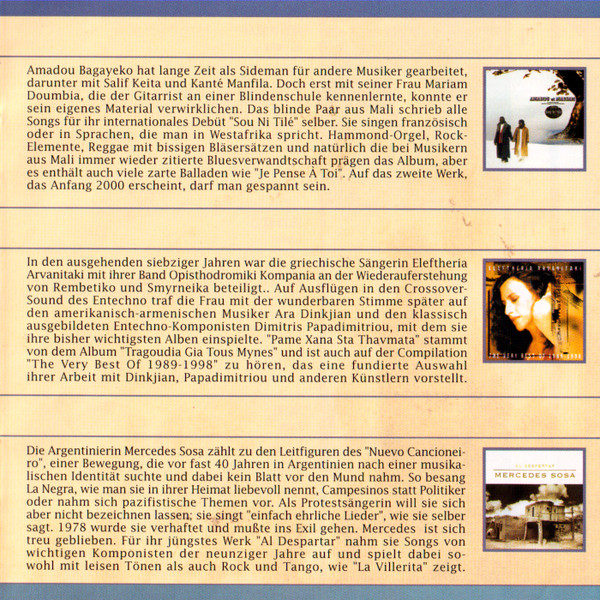 Cover zu Various - Universal Travel Guide 01 | 1999 | Vinyl | Electronic, Jazz, Latin, Pop, Folk, World, & Country | Europe