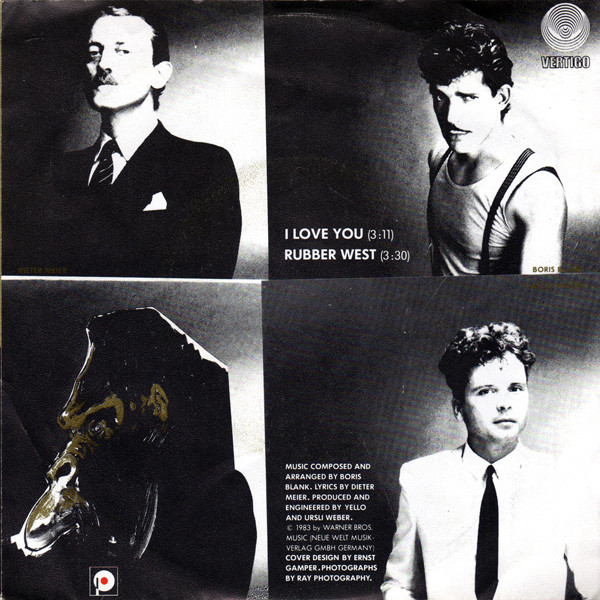 Cover zu Yello - I Love You | 1983 | Vinyl, Stereo, 45 RPM, 7