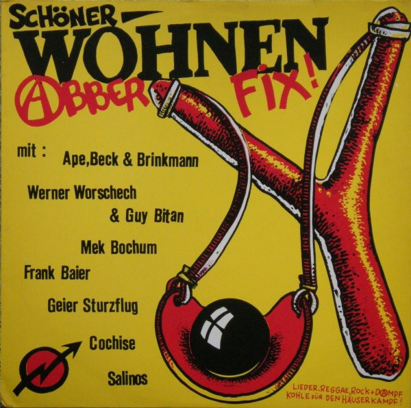 Cover zu Various - Schöner Wohnen - Abber Fix! | 1982 | Vinyl | Rock | Germany