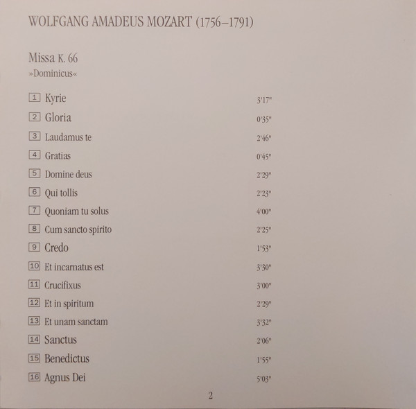 Cover zu Wolfgang Amadeus Mozart, Charlotte Margiono, Barbara Bonney, Elisabeth Von Magnus, Uwe Heilmann, Gilles Cachemaille, Arnold Schoenberg Chor, Concentus Musicus Wien, Nikolaus Harnoncourt - Mo