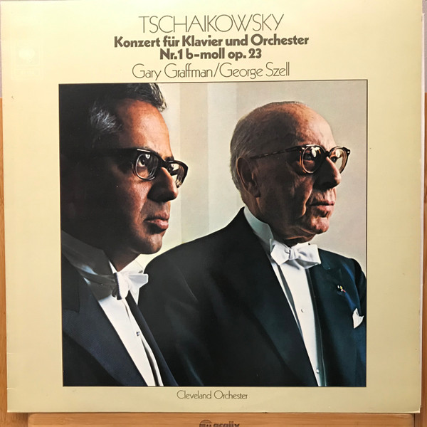 Cover zu Pyotr Ilyich Tchaikovsky, Gary Graffman / George Szell, The Cleveland Orchestra - Konzert Für Klavier Und Orchester Nr. 1 In B-moll Op. 23 | Vinyl | Classical | Germany Schallplatten Ankauf