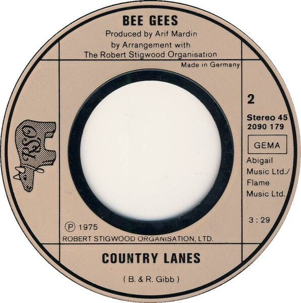 Cover zu Bee Gees - Fanny (Be Tender With My Love) | 1976 | Vinyl, Stereo, 45 RPM, 7