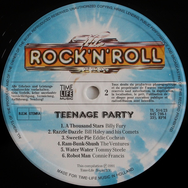 Cover zu Various - Teenage Party | 1991 | Vinyl | Rock, Pop | Europe
