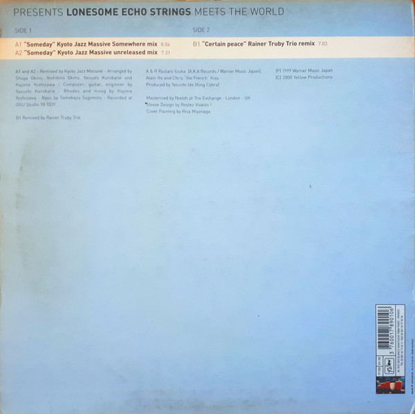 Cover zu Yasushi Ide Presents Lonesome Echo Strings - Meets The World | 2000 | Vinyl | Electronic | France Schallplatten Ankauf