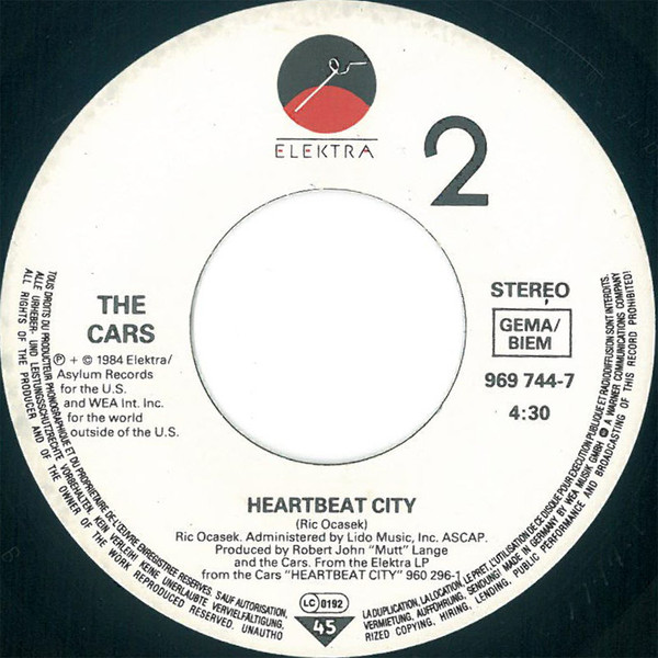 Cover zu The Cars - You Might Think | 1984 | Vinyl | Electronic, Rock | Europe