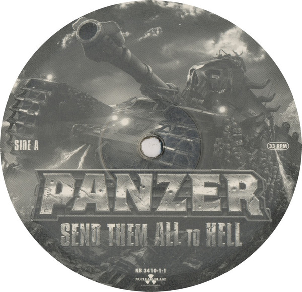 Cover zu The German Panzer - Send Them All To Hell | 2014 | Vinyl | Rock | Europe