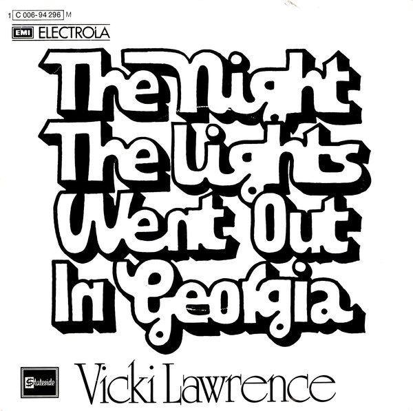Cover zu Vicki Lawrence - The Night The Lights Went Out In Georgia | 1973 | Vinyl | Funk / Soul, Pop | Germany Schallplatten Ankauf