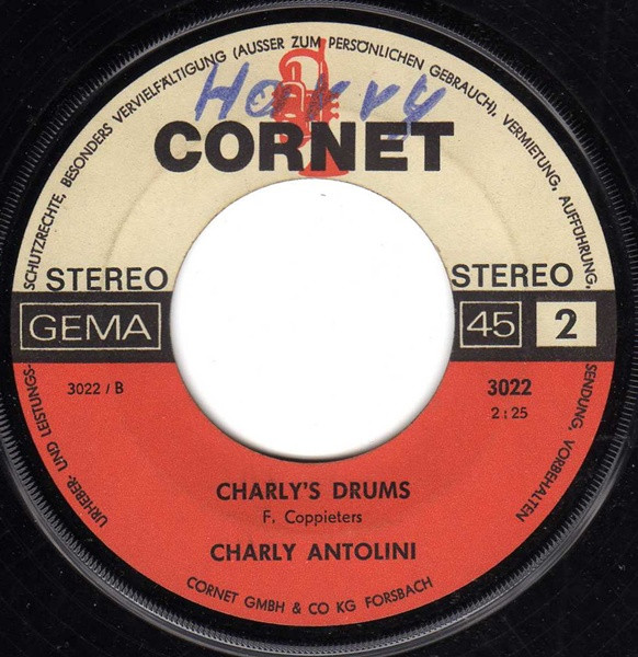 Cover zu Charly Antolini - Come On Charly / Charly's Drums | 1967 | Vinyl | Jazz, Rock, Funk / Soul | Germany Schallplatten Ankauf