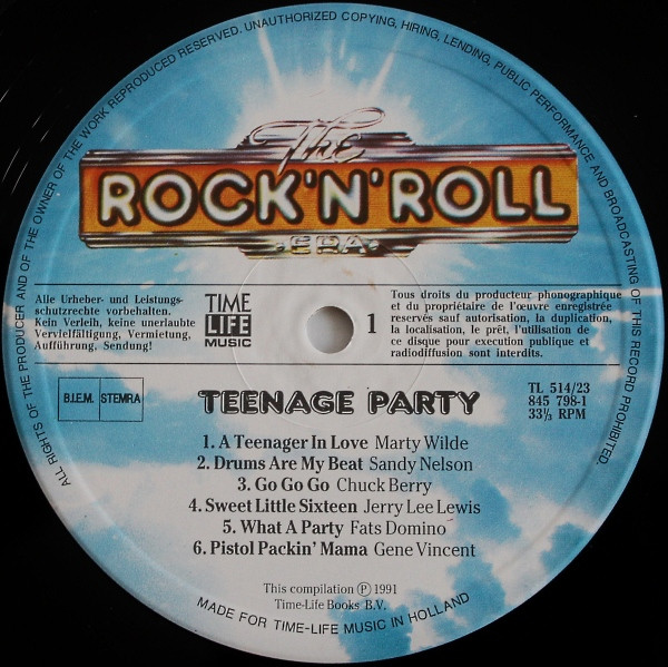 Cover zu Various - Teenage Party | 1991 | Vinyl | Rock, Pop | Europe