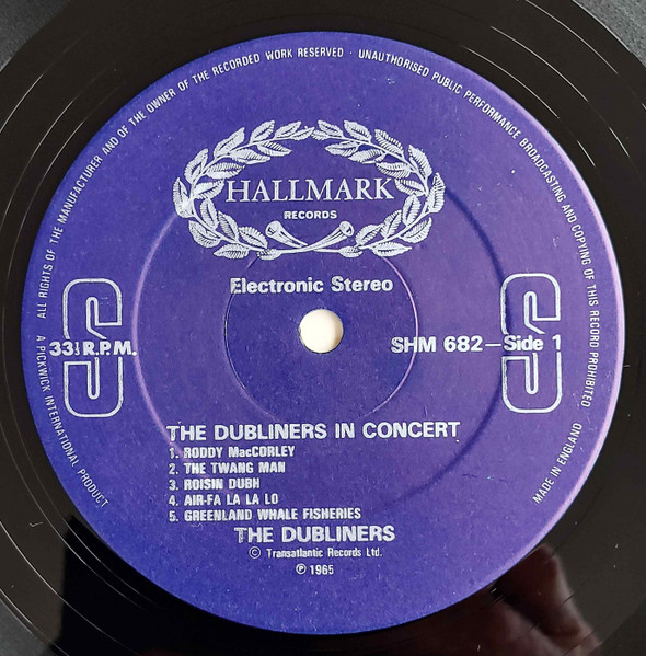 Cover zu The Dubliners - Greatest Hits | Vinyl | Folk, World, & Country | Netherlands Schallplatten Ankauf