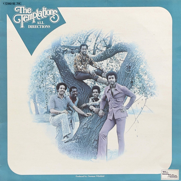 Cover zu The Temptations - All Directions | 1972 | LP, Album | Funk / Soul | Germany Schallplatten Ankauf