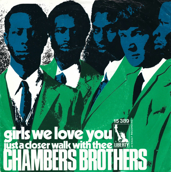 Cover zu The Chambers Brothers - Girls We Love You | 1970 | Vinyl | Funk / Soul | Germany
