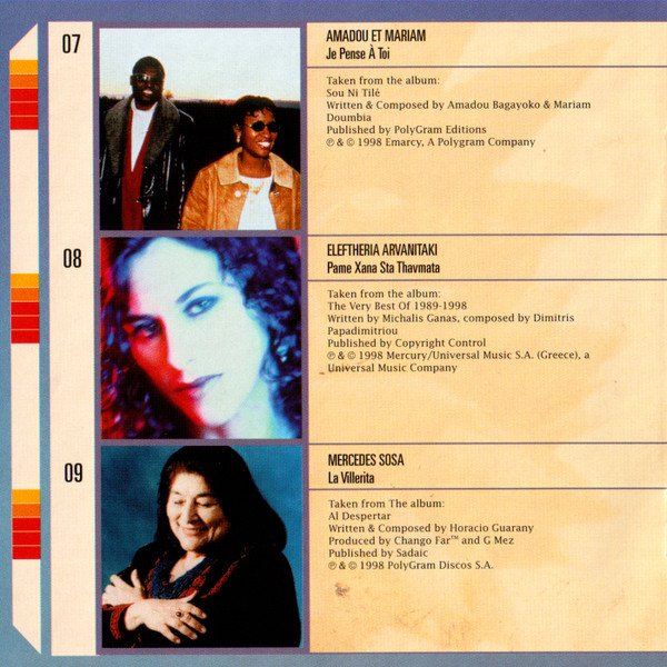 Cover zu Various - Universal Travel Guide 01 | 1999 | Vinyl | Electronic, Jazz, Latin, Pop, Folk, World, & Country | Europe