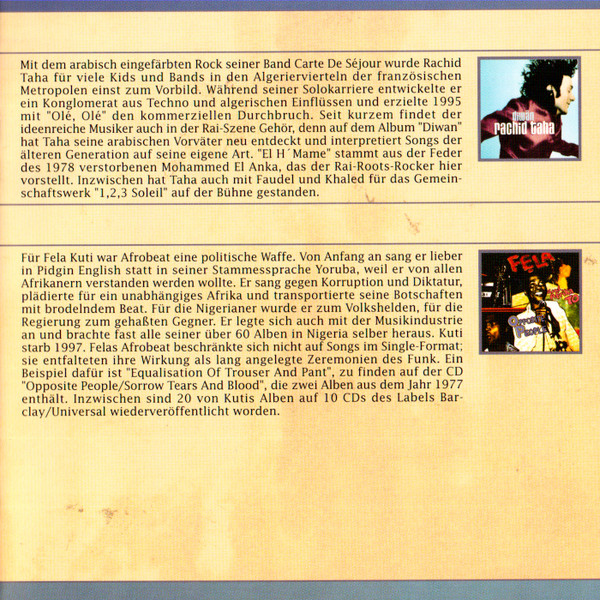 Cover zu Various - Universal Travel Guide 01 | 1999 | Vinyl | Electronic, Jazz, Latin, Pop, Folk, World, & Country | Europe