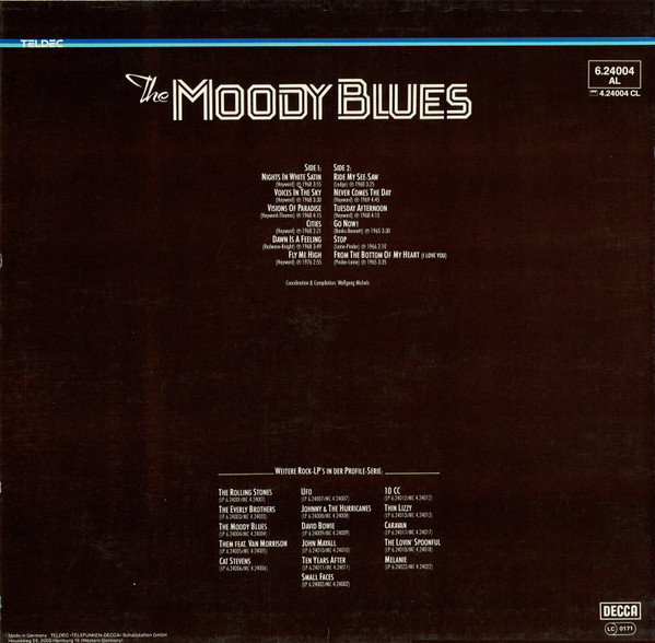 Cover zu The Moody Blues - The Moody Blues | LP, Comp