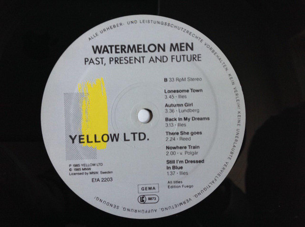 Cover zu Watermelon Men - Past, Present And Future | 1985 | Vinyl | Rock | Germany