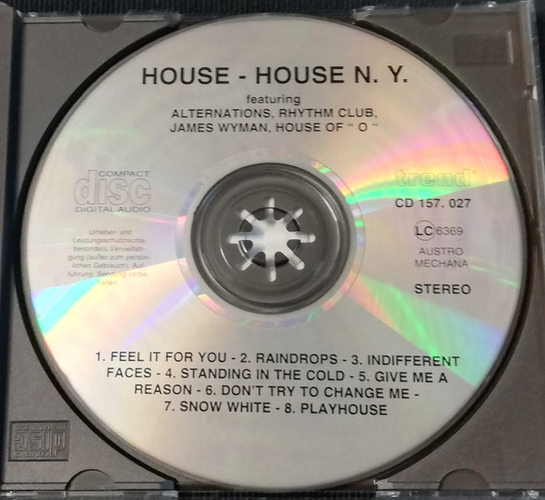 Cover zu Various - House-House N.Y. | 1990 | Vinyl | Electronic, Pop | Germany, Austria, & Switzerland Schallplatten Ankauf