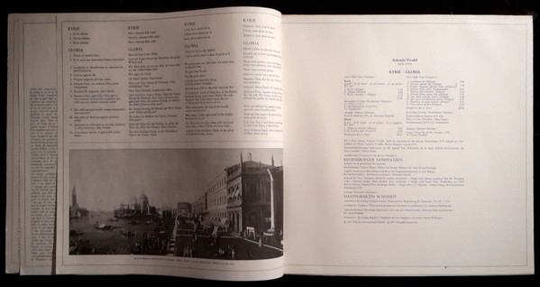 Cover zu Antonio Vivaldi, Regensburger Domspatzen, Capella Academica Wien, Hanns-Martin Schneidt - Kyrie - Gloria | 1977 | Vinyl | Classical | Germany Schallplatten Ankauf