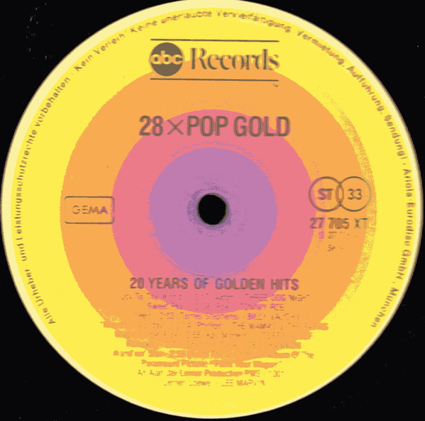 Cover zu Various - 28xPop Gold - 20 Years Of Golden Hits | Vinyl | Rock, Pop | Germany