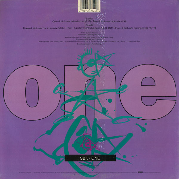 Cover zu A.T.C. (2) - It Ain't Over | 1990 | Vinyl | Electronic | US Schallplatten Ankauf