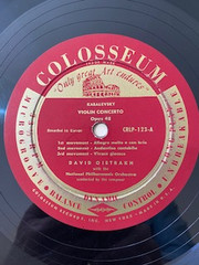 Cover zu Dmitry Kabalevsky / Sergei Prokofiev / David Oistrach - Violin Concerto Opus 48 / Violin Concerto #1 In D Major Opus 19 | 1953 | Vinyl | Classical | US Schallplatten Ankauf